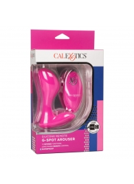 Розовый массажер G-точки Remote G Spot Arouser - 10,75 см. - California Exotic Novelties