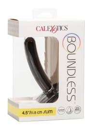 Черный анальный стимулятор Boundless 4.5” Slim Probe - 11,5 см. - California Exotic Novelties - купить с доставкой в Йошкар-Оле