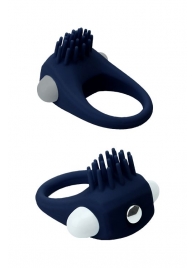 Синее эрекционное виброкольцо STIMU RING - Dream Toys - в Йошкар-Оле купить с доставкой