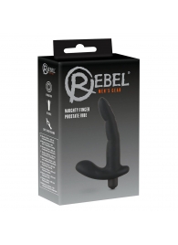 Черный вибромассажер простаты Naughty Finger Prostate Vibe - 13,8 см. - Orion - в Йошкар-Оле купить с доставкой