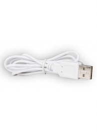 Белый магнитный кабель для зарядки Saisfyer USB Charging Cable - Satisfyer - купить с доставкой в Йошкар-Оле