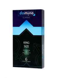 Презервативы увеличенного размера DOMINO Classic King size - 6 шт. - Domino - купить с доставкой в Йошкар-Оле