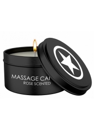 Массажная свеча с ароматом розы Massage Candle - Shots Media BV - купить с доставкой в Йошкар-Оле