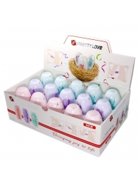 Набор из 15 мини-мастурбаторов Fantastic Egg Hard Boiled - Baile - в Йошкар-Оле купить с доставкой