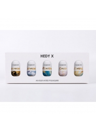 Набор из 5 мастурбаторов Hedy X5 Mixed - Svakom - в Йошкар-Оле купить с доставкой