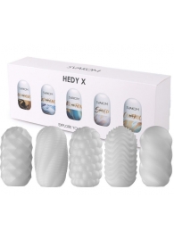 Набор из 5 мастурбаторов Hedy X5 Mixed - Svakom - в Йошкар-Оле купить с доставкой
