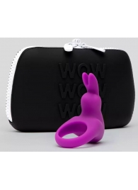 Фиолетовое эрекционное виброкольцо Happy Rabbit Cock Ring Kit - Happy Rabbit - в Йошкар-Оле купить с доставкой