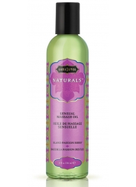 Массажное масло Naturals Island Passion Berry с ароматом тропических фруктов - 236 мл. - Kama Sutra - купить с доставкой в Йошкар-Оле
