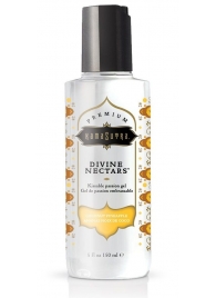 Гель-лубрикант на водной основе Divine Nectars Vanilla с ароматом ванили - 150 мл. - Kama Sutra - купить с доставкой в Йошкар-Оле