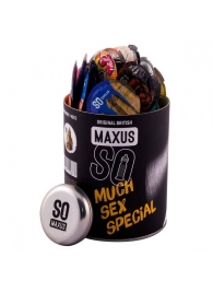 Текстурированные презервативы в кейсе MAXUS So Much Sex - 100 шт. - Maxus - купить с доставкой в Йошкар-Оле