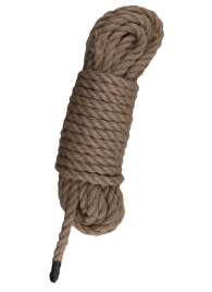 Пеньковая веревка для связывания Hemp Rope - 5 м. - Easy toys - купить с доставкой в Йошкар-Оле