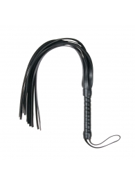 Черный флоггер Flogger Whip - 46 см. - Easy toys - купить с доставкой в Йошкар-Оле