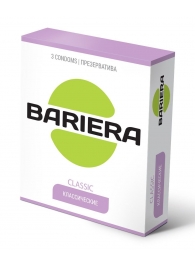 Классические презервативы Bariera Classic - 3 шт. - Bariera - купить с доставкой в Йошкар-Оле