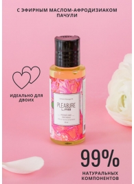 Массажное масло Pleasure Lab Delicate с ароматом пиона и пачули - 50 мл. - Pleasure Lab - купить с доставкой в Йошкар-Оле