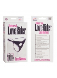 Трусы для страпона с универсальным креплением Universal Love Rider Luxe Harness - California Exotic Novelties - купить с доставкой в Йошкар-Оле