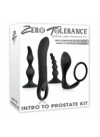 Набор стимуляторов простаты Intro To Prostate Kit - Zero Tolerance - в Йошкар-Оле купить с доставкой
