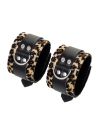 Наручники Anonymo с анималистическим принтом - ToyFa - купить с доставкой в Йошкар-Оле