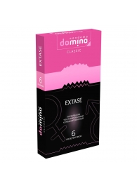 Презервативы с точками и рёбрышками DOMINO Classic Extase - 6 шт. - Domino - купить с доставкой в Йошкар-Оле