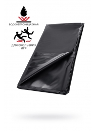 Черная простыня для секса из ПВХ - 220 х 200 см. - ToyFa - купить с доставкой в Йошкар-Оле