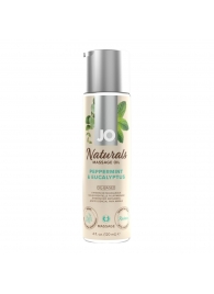 Массажное масло с ароматом перечной мяты и эвкалипта JO Naturals Peppermint   Eucalyptus - 120 мл. - System JO - купить с доставкой в Йошкар-Оле