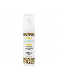 Разогревающее массажное масло с ароматом пина колада Gourmet Pina Colada - 50 мл. - Exsens - купить с доставкой в Йошкар-Оле