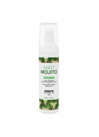 Разогревающее массажное масло с ароматом мохито Gourmet Mint Mojito - 50 мл. - Exsens - купить с доставкой в Йошкар-Оле