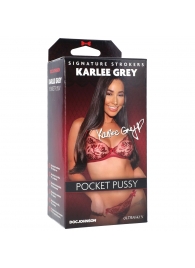 Мастурбатор-вагина Karlee Grey ULTRASKYN Pocket Pussy - Doc Johnson - в Йошкар-Оле купить с доставкой