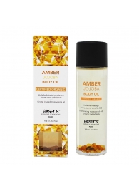 Органическое массажное масло AMBER JOJOBA - 100 мл. - Exsens - купить с доставкой в Йошкар-Оле