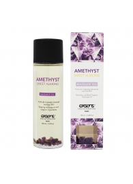 Органическое массажное масло AMETHYST SWEET ALMOND - 100 мл. - Exsens - купить с доставкой в Йошкар-Оле