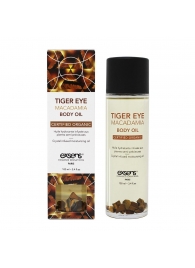 Органическое массажное масло TIGER EYE MACADAMIA - 100 мл. - Exsens - купить с доставкой в Йошкар-Оле