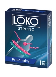 Стимулирующая насадка на пенис LOKO STRONG с продлевающим эффектом - Sitabella - в Йошкар-Оле купить с доставкой