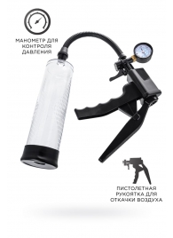 Прозрачная механическая помпа для пениса Viggo - Sexus - в Йошкар-Оле купить с доставкой