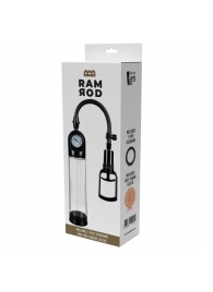 Прозрачная вакуумная помпа с манометром Deluxe Penis Pump - Dream Toys - в Йошкар-Оле купить с доставкой