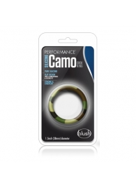 Эрекционное кольцо камуфляжной расцветки Silicone Camo Cock Ring - Blush Novelties - в Йошкар-Оле купить с доставкой