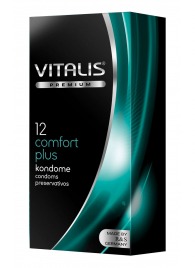 Контурные презервативы VITALIS PREMIUM comfort plus - 12 шт. - Vitalis - купить с доставкой в Йошкар-Оле