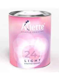 Ультратонкие презервативы Arlette Light - 24 шт. - Arlette - купить с доставкой в Йошкар-Оле