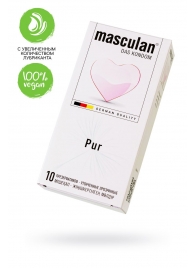 Супертонкие презервативы Masculan Pur - 10 шт. - Masculan - купить с доставкой в Йошкар-Оле