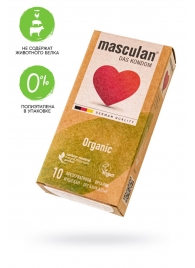 Экологически чистые презервативы Masculan Organic - 10 шт. - Masculan - купить с доставкой в Йошкар-Оле