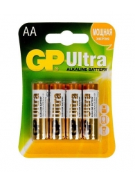 Батарейки алкалиновые GP Ultra Alkaline AA/LR6 - 4 шт. - Элементы питания - купить с доставкой в Йошкар-Оле