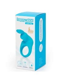 Голубое эрекционное виброкольцо Happy Rabbit Rechargeable Rabbit Cock Ring - Happy Rabbit - в Йошкар-Оле купить с доставкой