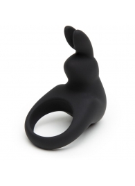 Черное эрекционное виброкольцо Happy Rabbit Rechargeable Rabbit Cock Ring - Happy Rabbit - в Йошкар-Оле купить с доставкой