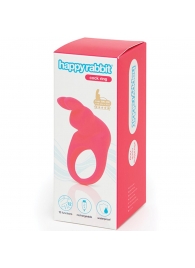 Розовое эрекционное виброкольцо Happy Rabbit Rechargeable Rabbit Cock Ring - Happy Rabbit - в Йошкар-Оле купить с доставкой