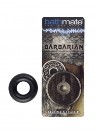 Чёрное эрекционное кольцо Barbarian - Bathmate - в Йошкар-Оле купить с доставкой