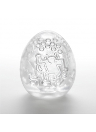 Мастурбатор-яйцо Keith Haring EGG DANCE - Tenga - в Йошкар-Оле купить с доставкой