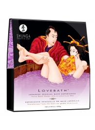 Соль для ванны Lovebath Sensual lotus, превращающая воду в гель - 650 гр. - Shunga - купить с доставкой в Йошкар-Оле