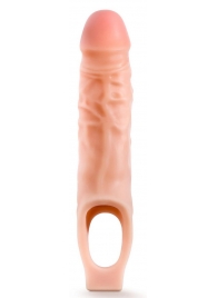 Телесная насадка на пенис 9 Inch Cock Sheath Extender - 22,2 см. - Blush Novelties - в Йошкар-Оле купить с доставкой