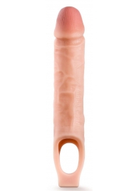 Телесная насадка на пенис 10 Inch Cock Sheath Extender - 25 см. - Blush Novelties - в Йошкар-Оле купить с доставкой