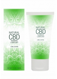 Лубрикант с пролонгирующим эффектом Natural CBD Numbing Lubricant - 50 мл. - Shots Media BV - купить с доставкой в Йошкар-Оле