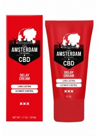 Крем-пролонгатор CBD from Amsterdam Delay Cream - 50 мл. - Shots Media BV - купить с доставкой в Йошкар-Оле