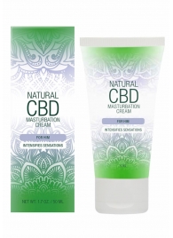 Крем для мастурбации для мужчин Natural CBD Masturbation Cream For Him - 50 мл. - Shots Media BV - купить с доставкой в Йошкар-Оле